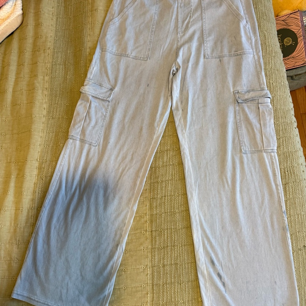 Halara Straight Leg Blue Jeggings